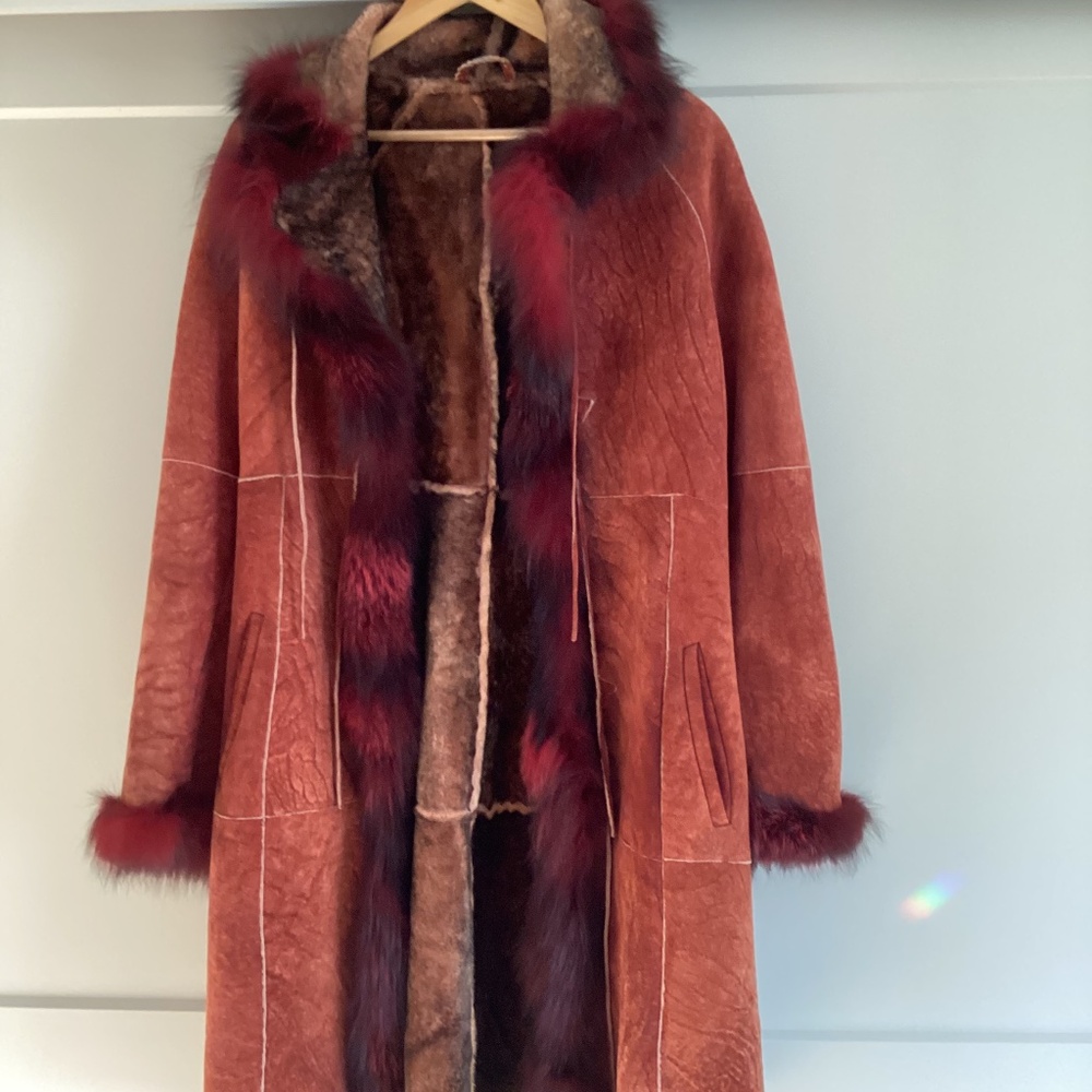 Shearling coat